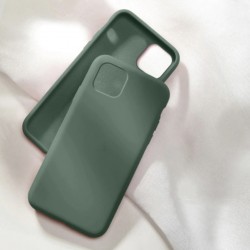 Liquid silikonový obal na iPhone 13  | Eco-Friendly - Zelená