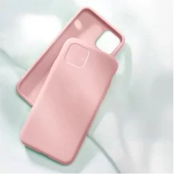 Liquid silikonový obal na iPhone 13 | Eco-Friendly-Růžová
