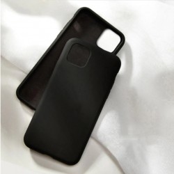 Liquid silikonový obal na iPhone 13  | Eco-Friendly - Černá