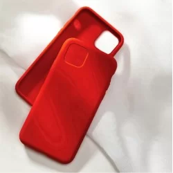 Liquid silikonový obal na iPhone 13 Pro | Eco-Friendly-Červená