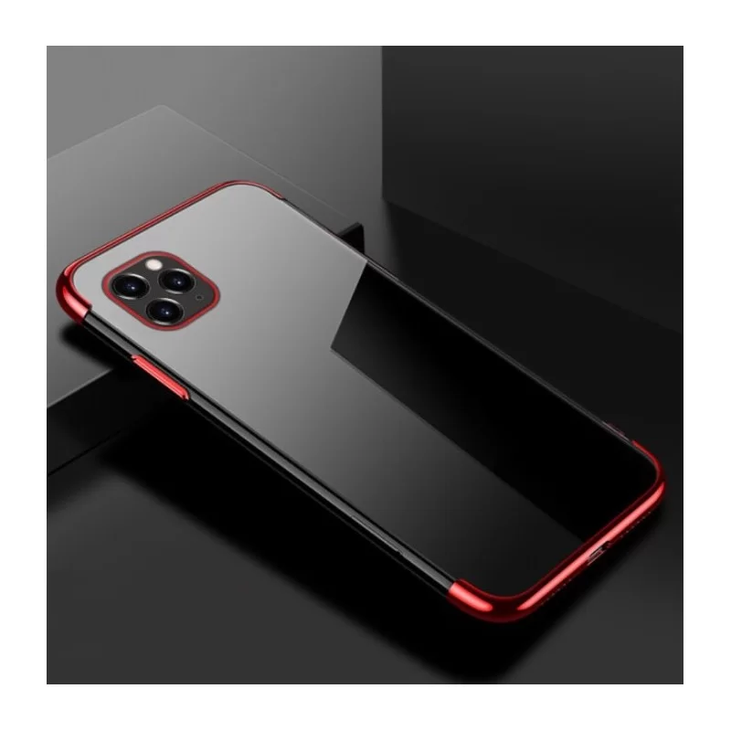 TPU obal na iPhone 13 Pro Max s barevným rámečkem