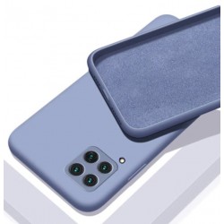 Liquid silikonový obal na Samsung Galaxy M22 | Eco-Friendly - Modrá