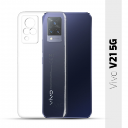 Silikonový průhledný obal na Vivo V21 5G