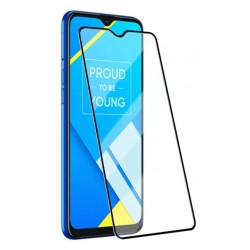 Tvrzené ochranné sklo s černými okraji na mobil Realme C11 2021