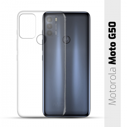 Obal na Motorola MOTO G50 | Průhledný pružný obal