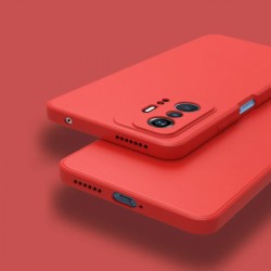 Liquid silikonový obal na Xiaomi 11T | Eco-Friendly - Červená