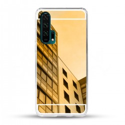 Zrcadlový TPU obal na Huawei Nova 5T - Zlatá