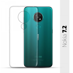 Obal na Nokia 7.2 | Průhledný pružný obal