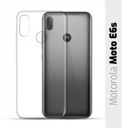 Obal na Motorola Moto E6s | Průhledný pružný obal