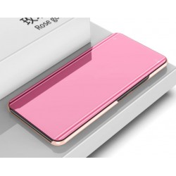 Zrcadlové pouzdro na Xiaomi POCO M4 Pro 5G - Růžový lesk