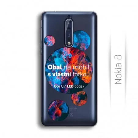 Vlastní obal na Nokia 8 | TPU obal s vlastní fotkou