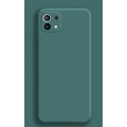 Liquid silikonový obal na Xiaomi 11 Lite 5G NE | Eco-Friendly - Zelená