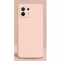 Liquid silikonový obal na Xiaomi 11 Lite 5G NE | Eco-Friendly-Růžová
