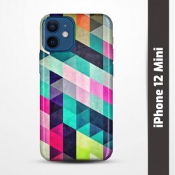 Pružný obal na iPhone 12 Mini s motivem Colormix