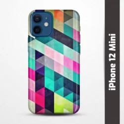 Pružný obal na iPhone 12 Mini s motivem Colormix