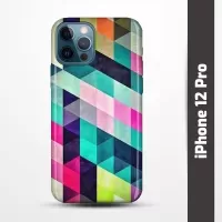 Pružný obal na iPhone 12 Pro s motivem Colormix