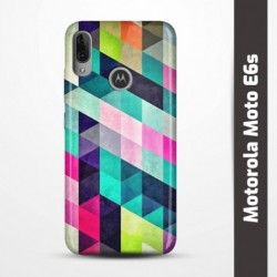 Pružný obal na Motorola Moto E6s s motivem Colormix