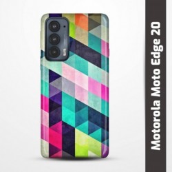 Pružný obal na Motorola Moto Edge 20 s motivem Colormix