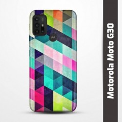 Pružný obal na Motorola Moto G30 s motivem Colormix