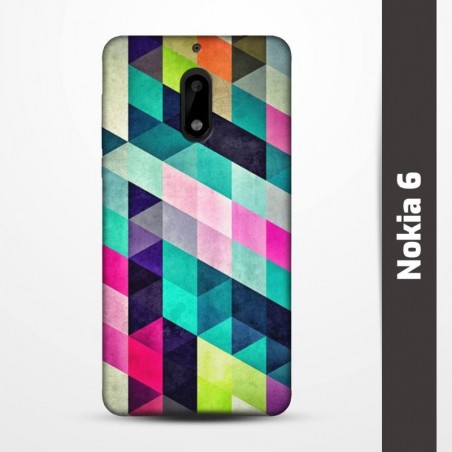 Pružný obal na Nokia 6 s motivem Colormix