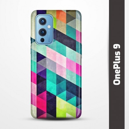 Pružný obal na OnePlus 9 s motivem Colormix