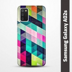 Pružný obal na Samsung Galaxy A02s s motivem Colormix