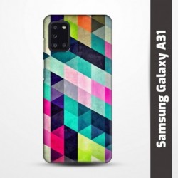 Pružný obal na Samsung Galaxy A31 s motivem Colormix