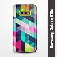Pružný obal na Samsung Galaxy S10e s motivem Colormix