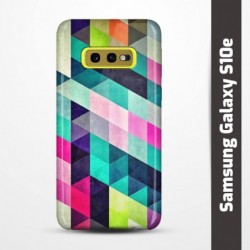 Pružný obal na Samsung Galaxy S10e s motivem Colormix