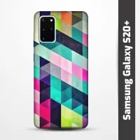Pružný obal na Samsung Galaxy S20+ s motivem Colormix