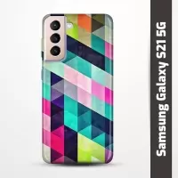 Pružný obal na Samsung Galaxy S21 5G s motivem Colormix