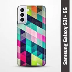 Pružný obal na Samsung Galaxy S21+ 5G s motivem Colormix