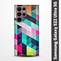 Pružný obal na Samsung Galaxy S22 Ultra 5G s motivem Colormix