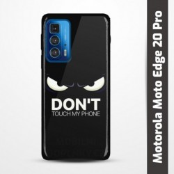Pružný obal na Motorola Moto Edge 20 Pro s motivem Nešahej