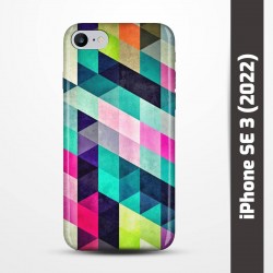 Pružný obal na iPhone SE 2022 s motivem Colormix