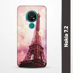 Pruný obal na Nokia 7.2 s motivem Paris