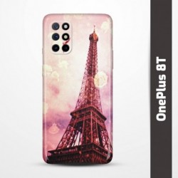 Pruný obal na OnePlus 8T s motivem Paris