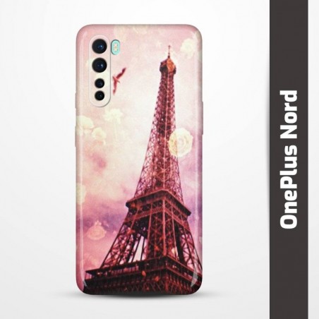 Pruný obal na OnePlus Nord s motivem Paris