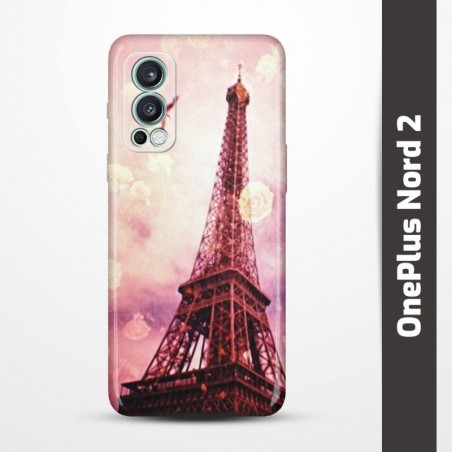 Pruný obal na OnePlus Nord 2 s motivem Paris