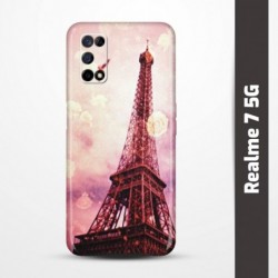 Pruný obal na Realme 7 5G s motivem Paris