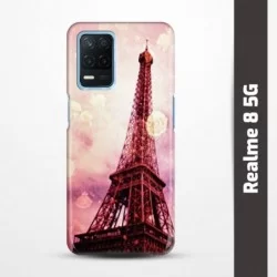 Pruný obal na Realme 8 5G s motivem Paris