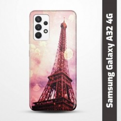 Pruný obal na Samsung Galaxy A32 4G s motivem Paris