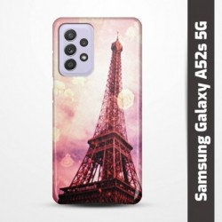 Pruný obal na Samsung Galaxy A52s 5G s motivem Paris