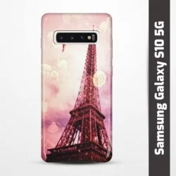 Pruný obal na Samsung Galaxy S10 5G s motivem Paris