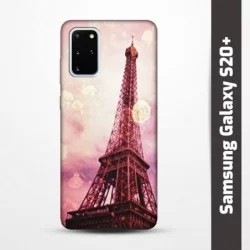 Pruný obal na Samsung Galaxy S20+ s motivem Paris
