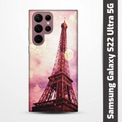 Pruný obal na Samsung Galaxy S22 Ultra 5G s motivem Paris