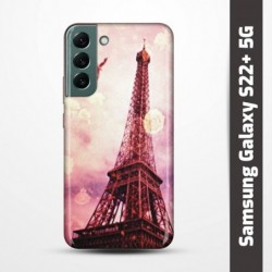 Pruný obal na Samsung Galaxy S22+ 5G s motivem Paris