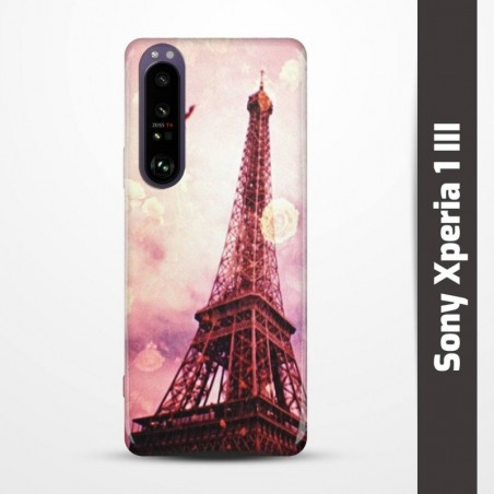 Obal na Sony Xperia 1 III s potiskem-Paris