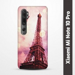 Pruný obal na Xiaomi Mi Note 10 Pro s motivem Paris