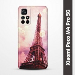 Pruný obal na Xiaomi Poco M4 Pro 5G s motivem Paris